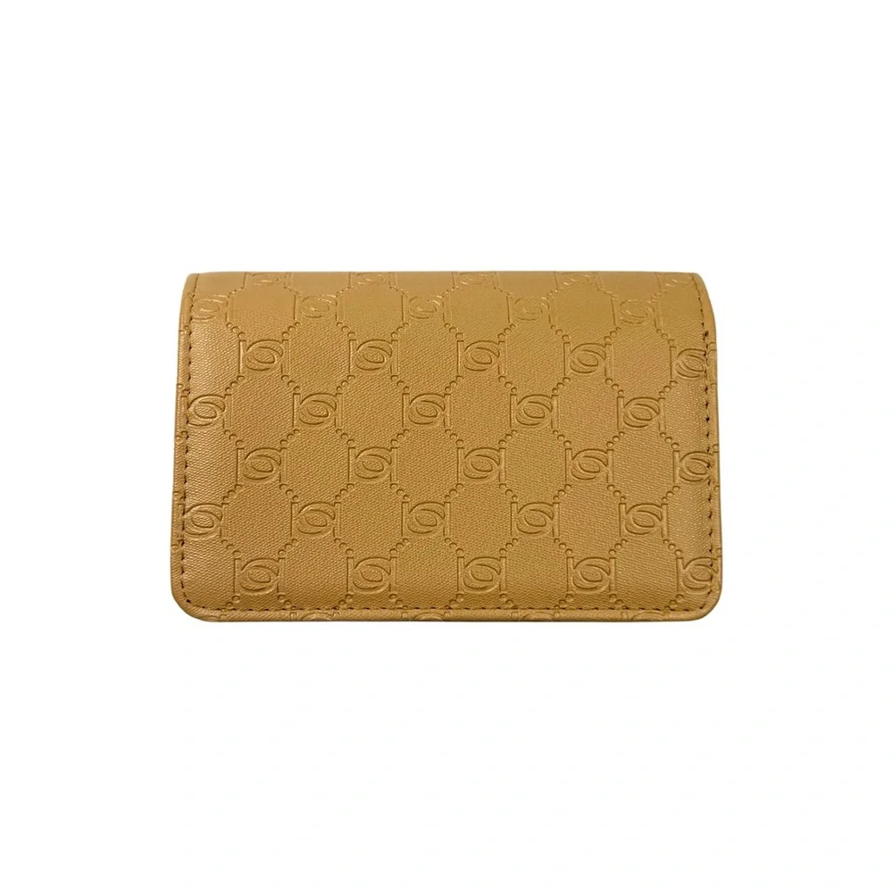 NWT Bebe Gold Chain Natural Tan Women's Crossbody Bag - Picture 2 of 5
